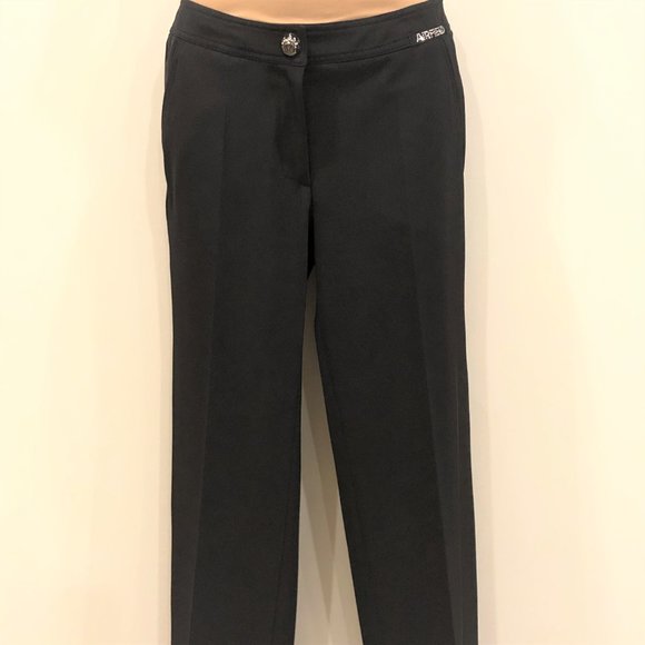 Airfield Black Trousers with Pockets - Picture 6 of 10